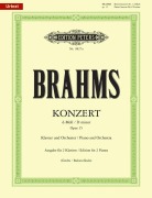 Cover-Bild zum Titel 'Konzert Nr. 1 d-Moll op. 15 für Klavier und Orchester, Ausgabe für 2 Klaviere' von 'Johannes Brahms'