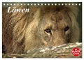 Löwen (Tischkalender 2025 DIN A5 quer), CALVENDO Monatskalender - Arno Klatt