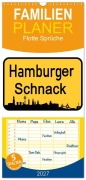 Cover-Bild zum Titel 'Familienplaner 2027 - Hamburger Schnack mit 5 Spalten (Wandkalender, 21 x 45 cm) CALVENDO' von 'Christine Daus'