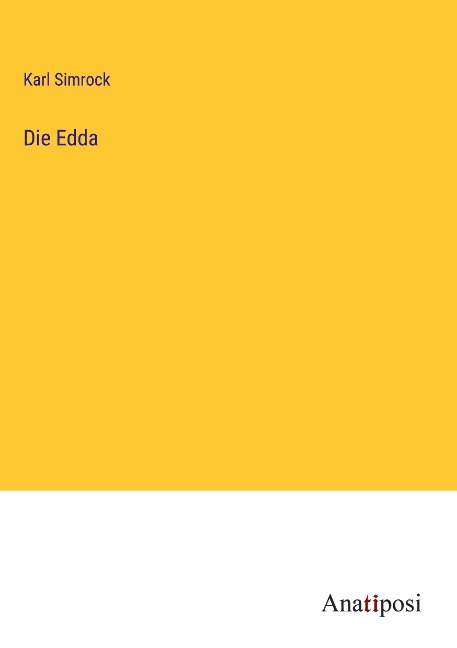 Die Edda - Karl Simrock