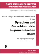 Cover-Bild zum Titel 'Sprachen und Sprachkontakte im pannonischen Raum' von ''