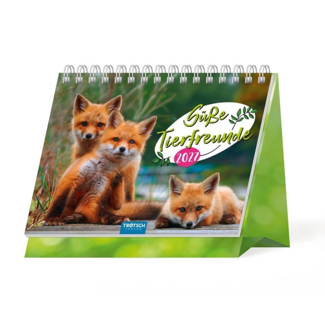 TRÖTSCH - Aufstellkalender Süße Tierfreunde 2027 - 