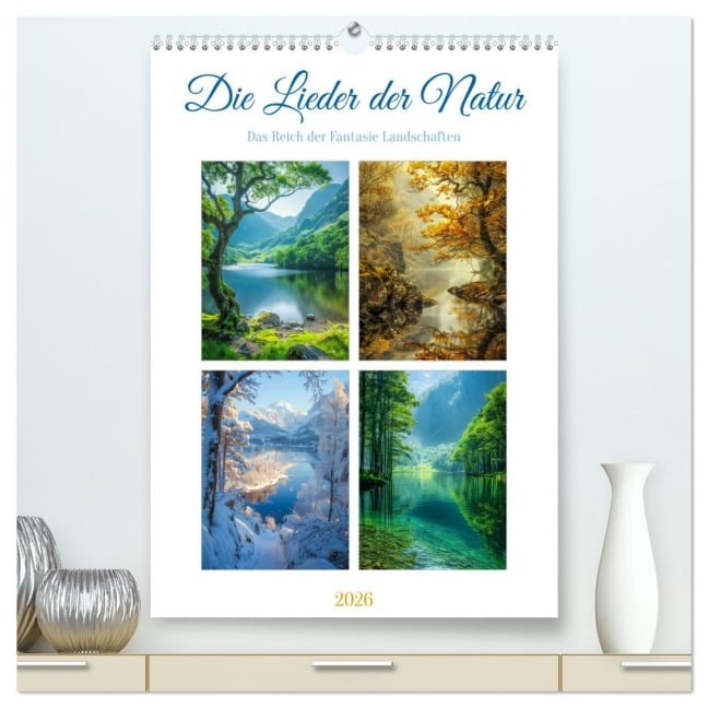Die Lieder der Natur (hochwertiger Premium Wandkalender 2026 DIN A2 hoch), Kunstdruck in Hochglanz - Steffen Gierok-Latniak