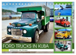 Cover-Bild zum Titel 'FORD TRUCKS IN KUBA - Veteranen der Strasse (Tischkalender 2026 DIN A5 quer), CALVENDO Monatskalender' von 'Henning von Löwis of Menar'
