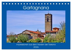 Cover-Bild zum Titel 'Garfagnana, Impressionen aus dem Norden der Toskana (Tischkalender 2026 DIN A5 quer), CALVENDO Monatskalender' von 'Günther Geiger'