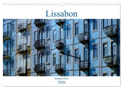 Cover-Bild zum Titel 'Lissabon Stadtansichten 2026 (Wandkalender 2026 DIN A3 quer), CALVENDO Monatskalender' von 'Jochen Gerken'