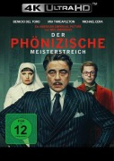 Cover-Bild zum Titel 'Der phönizische Meisterstreich - 4K UHD' von 'Wes Anderson, Roman Coppola, Alexandre Desplat'