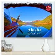 Alaska - Weites Land (hochwertiger Premium Wandkalender 2026 DIN A2 quer), Kunstdruck in Hochglanz - Elisabeth Stanzer