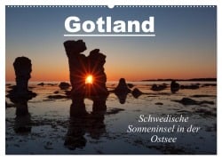Cover-Bild zum Titel 'Gotland - Sonneninsel in der Ostsee (Wandkalender 2026 DIN A2 quer), CALVENDO Monatskalender' von 'Johann Schörkhuber'
