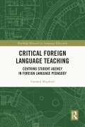 Cover-Bild zum Titel 'Critical Foreign Language Teaching' von 'Gerrard Mugford'