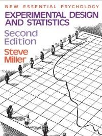 Experimental Design and Statistics - Steve Miller