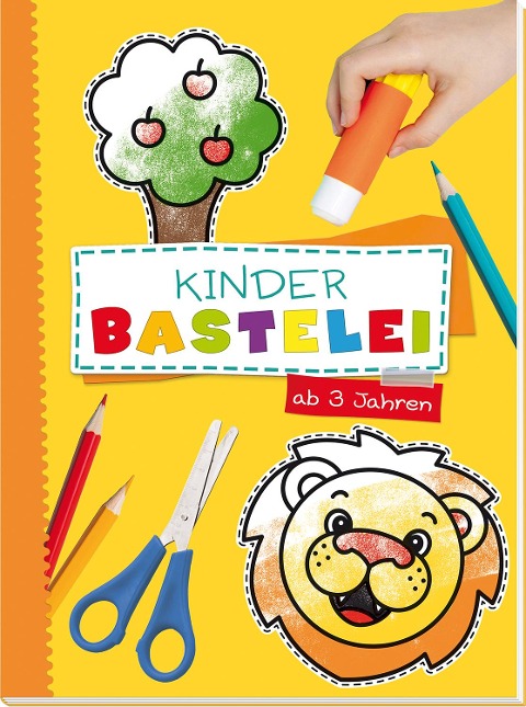 Trötsch Bastelbuch mit Bastelbögen Kinderbastelei ab 3 Jahren - 