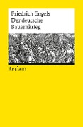 Cover-Bild zum Titel 'Der deutsche Bauernkrieg. Mit einem Essay von Heinrich Detering' von 'Friedrich Engels'