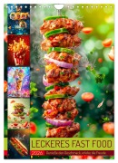 Cover-Bild zum Titel 'Leckeres Fast Food (Wandkalender 2026 DIN A4 hoch), CALVENDO Monatskalender' von 'Dirk Meutzner'