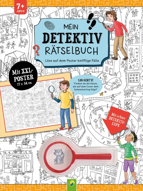 Mein Detektiv Rätselbuch - Schwager & Steinlein Verlag, Claudia Hornung