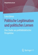 Cover-Bild zum Titel 'Politische Legitimation und politisches Lernen' von 'Luisa Girnus'