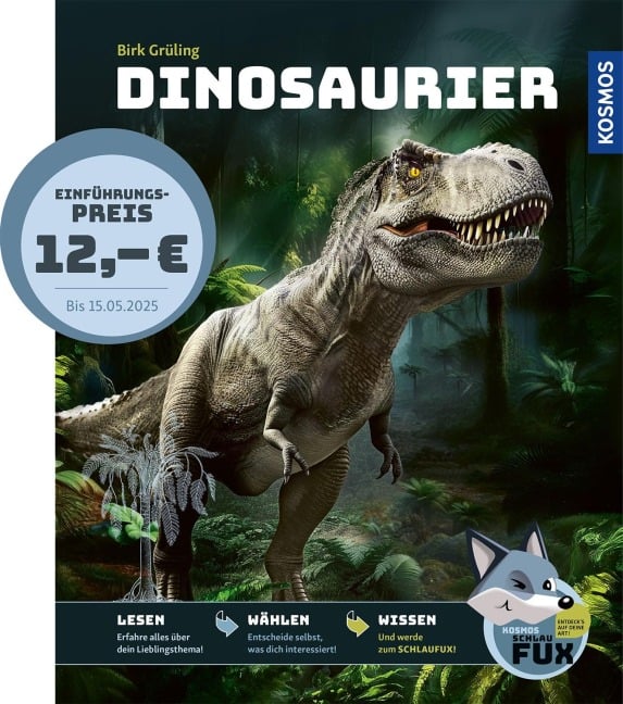 Kosmos SchlauFUX - Dinosaurier - Birk Grüling