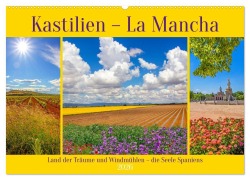 Cover-Bild zum Titel 'Kastilien - La Mancha (Wandkalender 2026 DIN A2 quer), CALVENDO Monatskalender' von 'Christa Kramer'