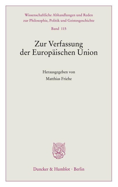 Zur Verfassung der Europäischen Union - 