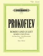 Cover-Bild zum Titel 'Romeo and Juliet. Ten pieces for Piano (1937) für Klavier solo op. 75 -Romeo und Julia, zehn Klavierstücke-' von 'Sergej Prokofjew'
