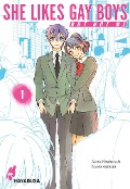 Cover-Bild zum Titel 'She likes gay boys but not me 1' von 'Naoto Asahara, Akira Hirahara'
