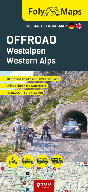 FolyMaps OFFROAD Westalpen 1:250 000 - 