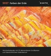 Cover-Bild zum Titel 'Farben der Erde - KUNTH Postkartenkalender 2027' von ''