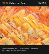 Cover-Bild zum Titel 'Farben der Erde - KUNTH Postkartenkalender 2027' von ''