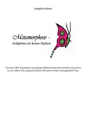 Cover-Bild zum Titel 'Metamorphose - Aufgeben ist keine Option' von 'Josephine Green'