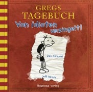 Cover-Bild zum Titel 'Gregs Tagebuch 1 - Von Idioten umzingelt!' von 'Jeff Kinney'