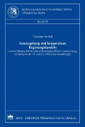 Cover-Bild zum Titel 'Gesetzgebung und kooperatives Regierungshandeln' von 'Thorsten Anderl'