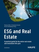 Cover-Bild zum Titel 'ESG and Real Estate' von 'Christiane Conrads, Florian Hackelberg, Thomas Veith'