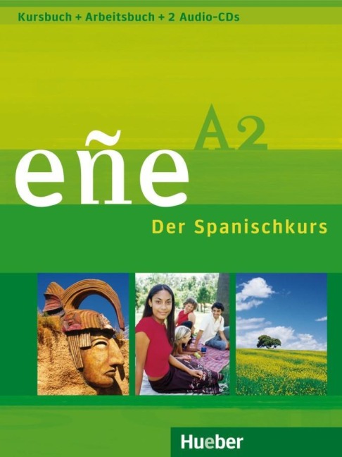 eñe A2. Kursbuch + Arbeitsbuch + 2 Audio-CDs - Cristóbal González Salgado, Carlos Sanz Oberberger