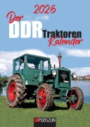 Cover-Bild zum Titel 'Der DDR Traktoren Monatskalender 2026' von ''