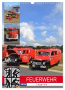 FEUERWEHR-Legende (Wandkalender 2026 DIN A3 hoch), CALVENDO Monatskalender - Günther Klünder