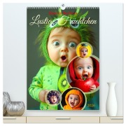 Cover-Bild zum Titel 'Babys in Bestform - Lustige Früchtchen (hochwertiger Premium Wandkalender 2026 DIN A2 hoch), Kunstdruck in Hochglanz' von 'Dirk Meutzner'