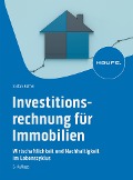 Cover-Bild zum Titel 'Investitionsrechnung für Immobilien' von 'Stefan Kofner'