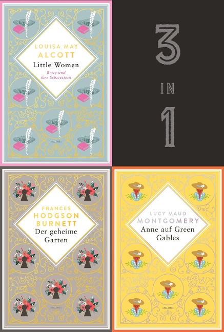 Starke junge Frauen. Anne auf Green Gables, Der geheime Garten & Little Women (3in1-Bundle) - Lucy Maud Montgomery