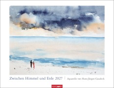 Cover-Bild zum Titel 'Zwischen Himmel und Erde Kalender 2027 - Aquarelle von Hans-Jürgen Gaudeck' von ''