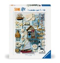Cover-Bild zum Titel 'Erwachsenenpuzzle 500 Teile - Maritimes Flair' von ''