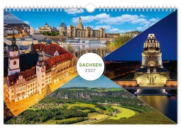 Cover-Bild zum Titel 'Kalender Sachsen 2027' von 'Peter Schubert'