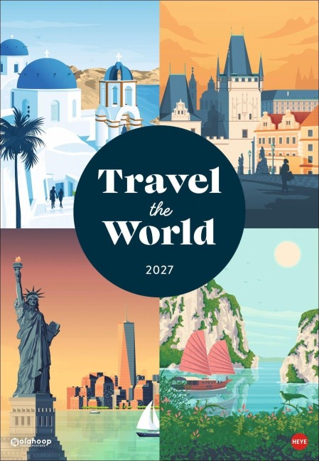 Travel the World Posterkalender 2027 - 