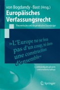 Cover-Bild zum Titel 'Europäisches Verfassungsrecht' von ''