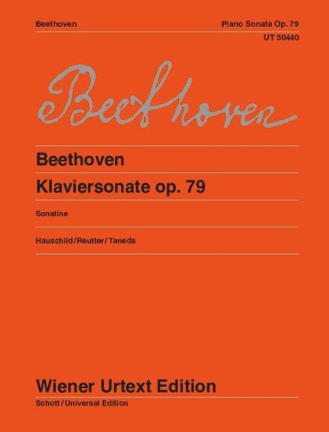 Sonatine G-Dur - Ludwig van Beethoven