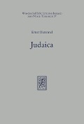 Cover-Bild zum Titel 'Judaica' von 'Ernst Bammel'