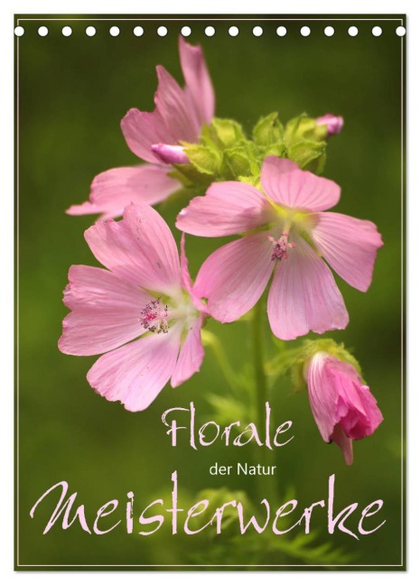 Florale Meisterwerke der Natur (Tischkalender 2025 DIN A5 hoch), CALVENDO Monatskalender - Dirk Stamm