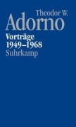 Nachgelassene Schriften. Abteilung V: Vorträge und Gespräche - Theodor W. Adorno