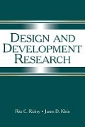Cover-Bild zum Titel 'Design and Development Research' von 'Rita C. Richey, James D. Klein'
