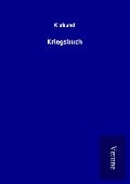 Cover-Bild zum Titel 'Kriegsbuch' von 'Klabund'