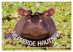 Cover-Bild zum Titel 'Emotionale Momente: Nilpferde hautnah (Tischkalender 2027 DIN A5 quer), CALVENDO Monatskalender' von 'Ingo Gerlach GDT'